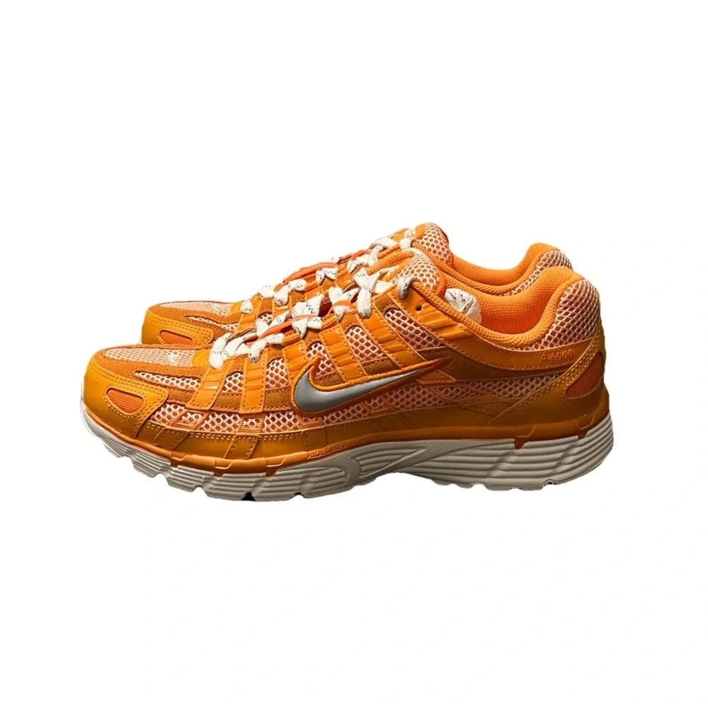 Nike P-6000 Premium Men's Shoes Kumquat Metallic Silver Sz 11 HQ3641 886 “NEW”